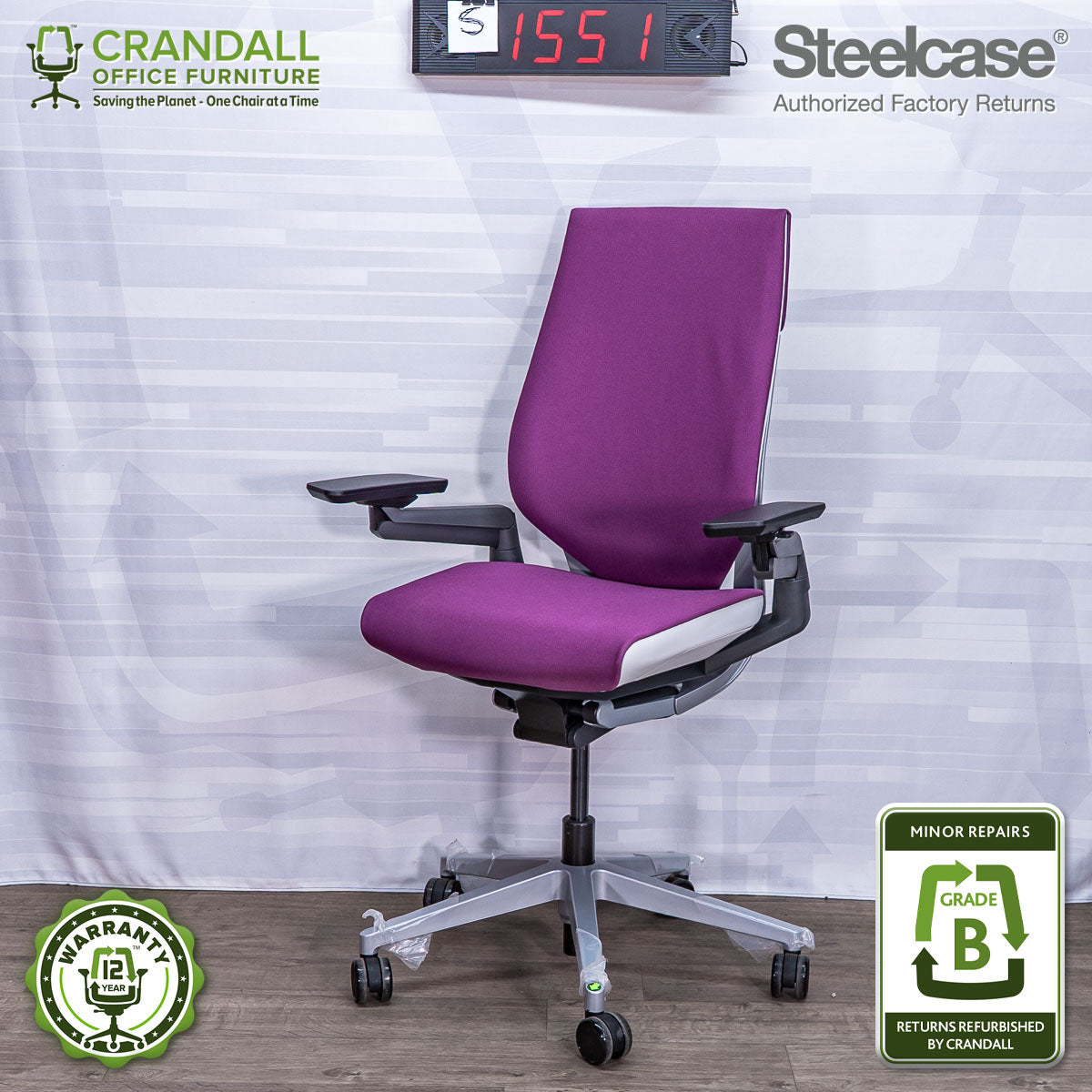 S-1551 - Steelcase Gesture - Grade B