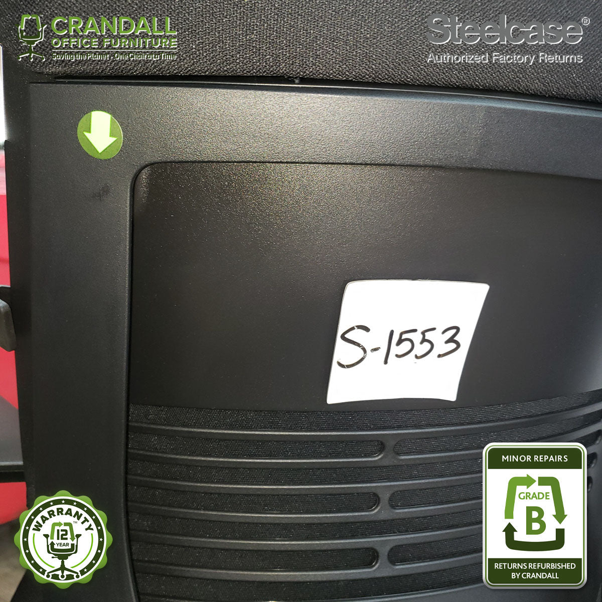 S-1553 - Steelcase Gesture - Grade B