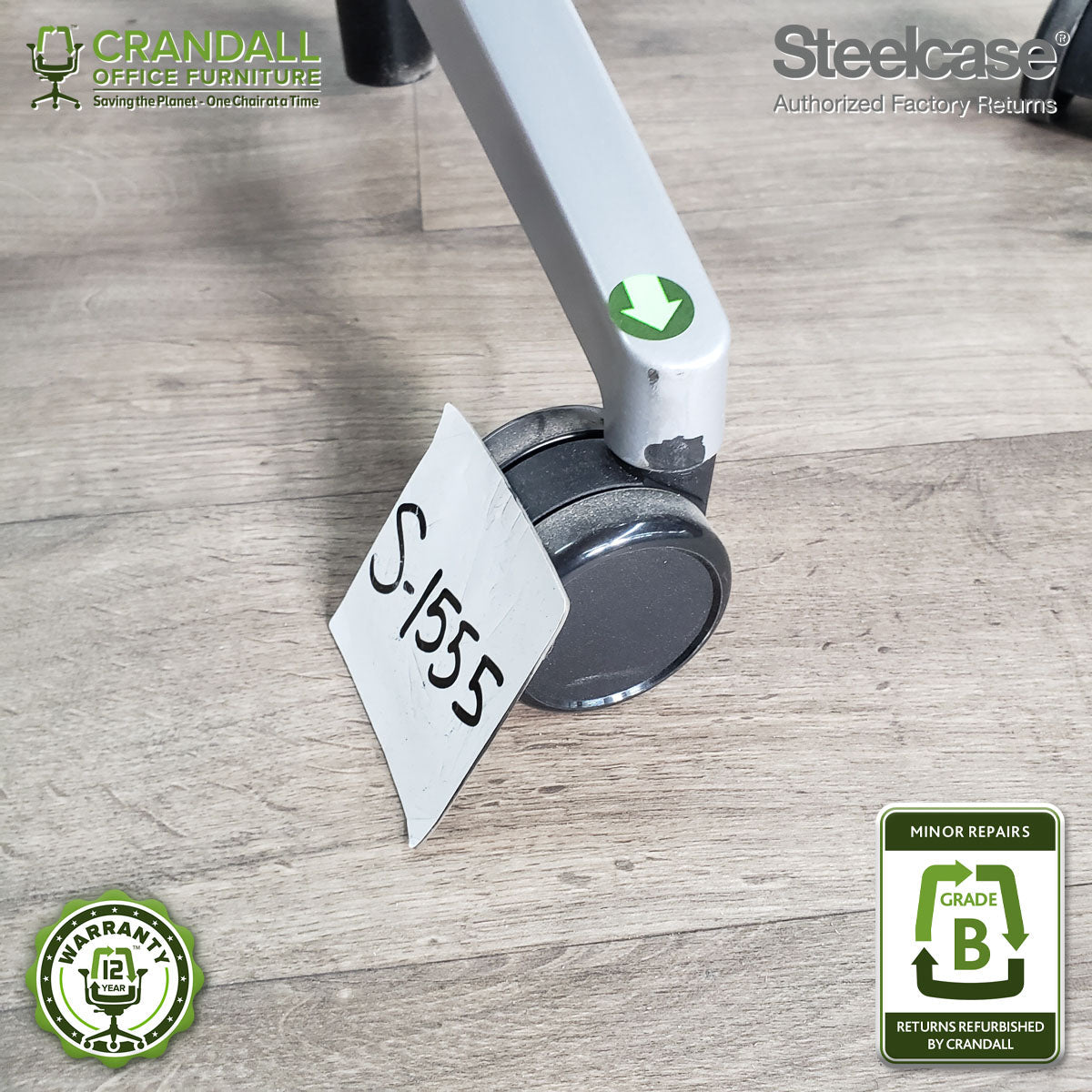 S-1555 - Steelcase Gesture - Grade B