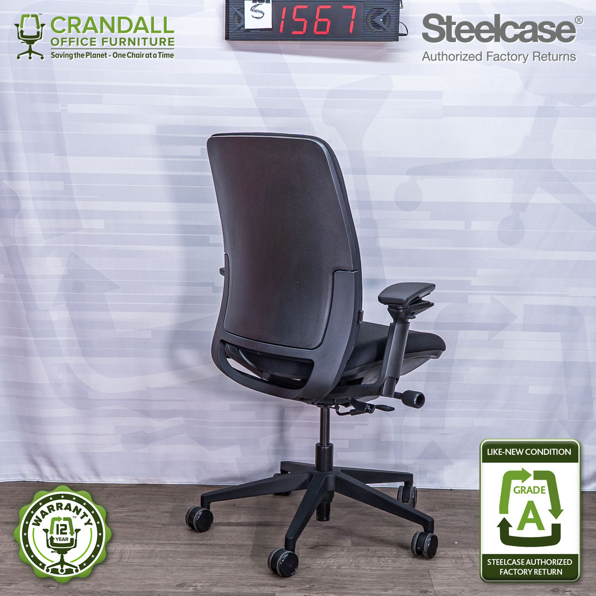 S-1567 - Steelcase Amia - Grade A