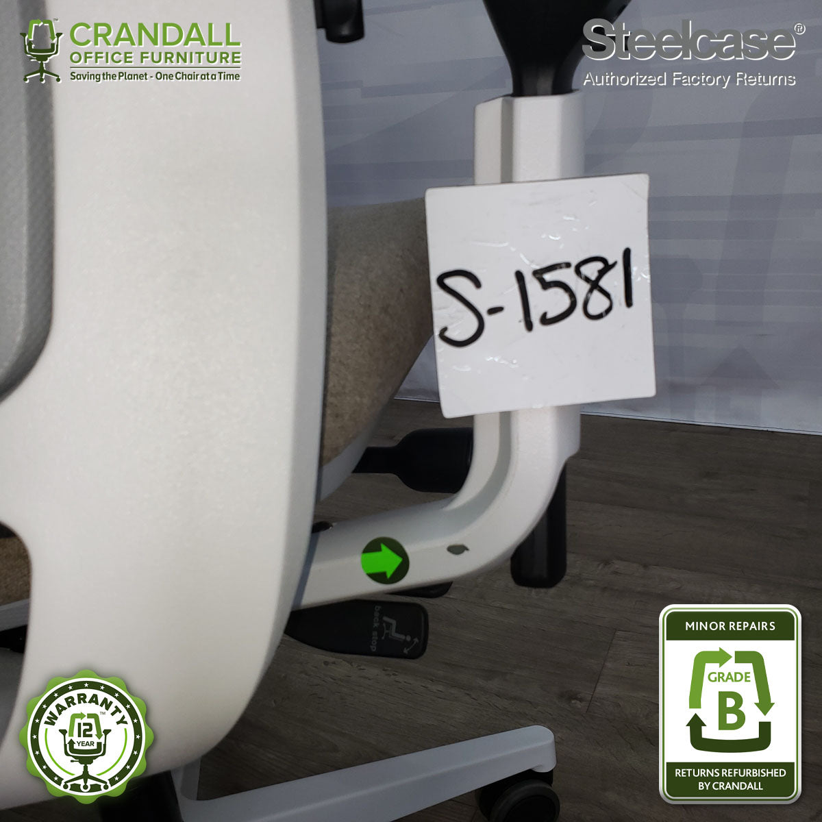 S-1581 - Steelcase Amia - Grade B