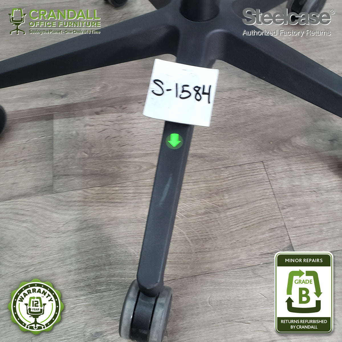S-1584 - Steelcase Amia - Grade B