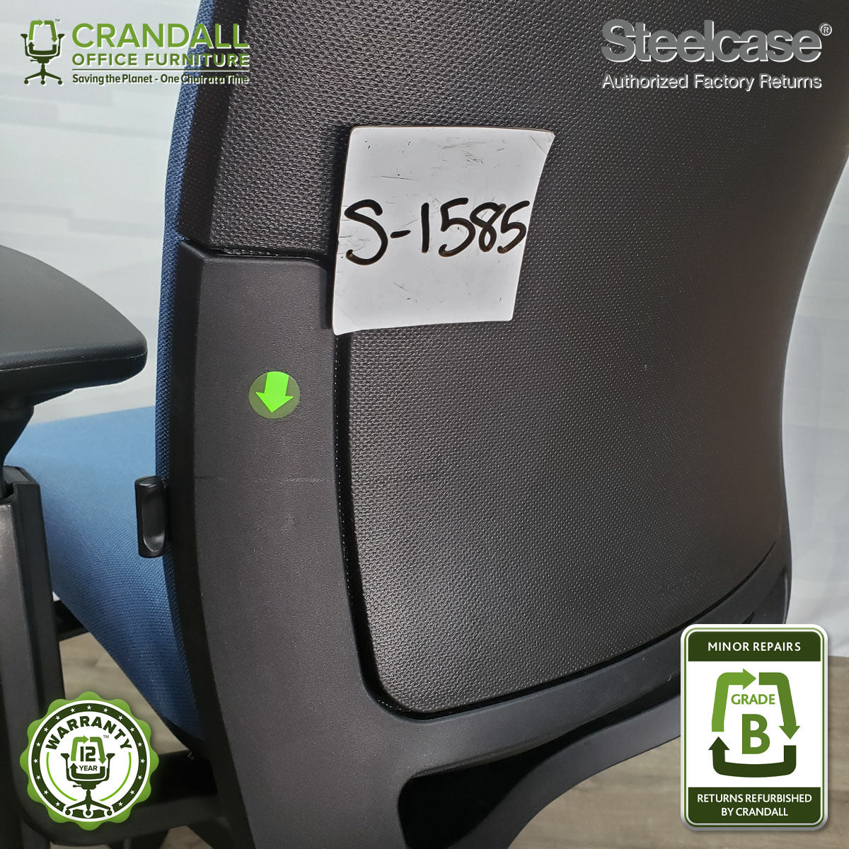 S-1585 - Steelcase Amia - Grade B