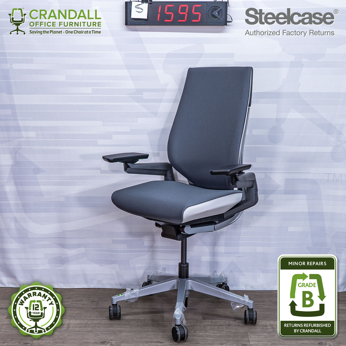 S-1595 - Steelcase Gesture - Grade B
