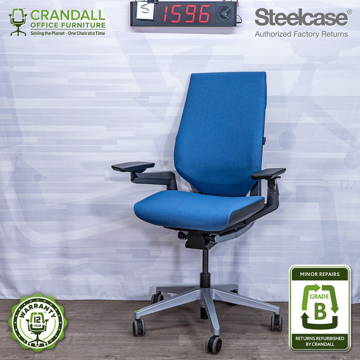 S-1596 - Steelcase Gesture - Grade B