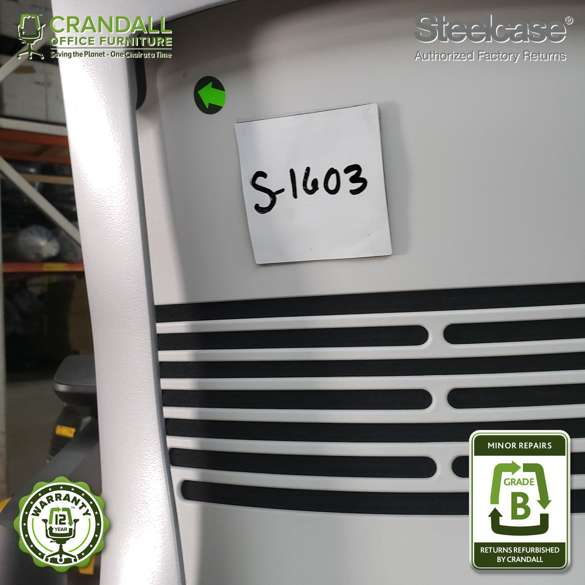 S-1603 - Steelcase Gesture - Grade B