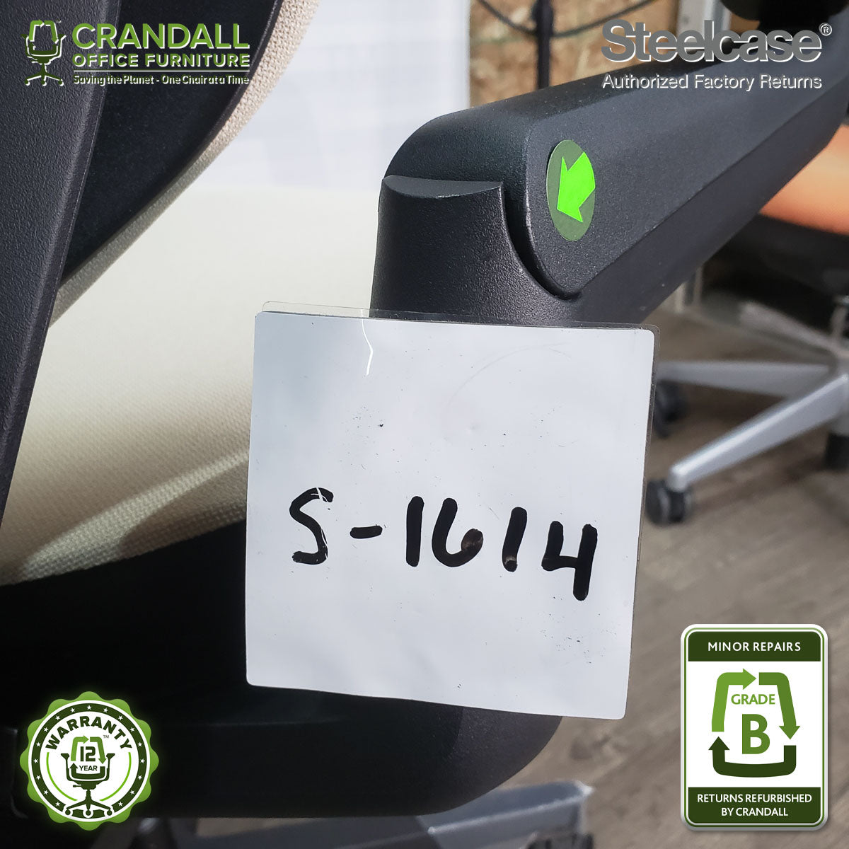 S-1614 - Steelcase Gesture - Grade B