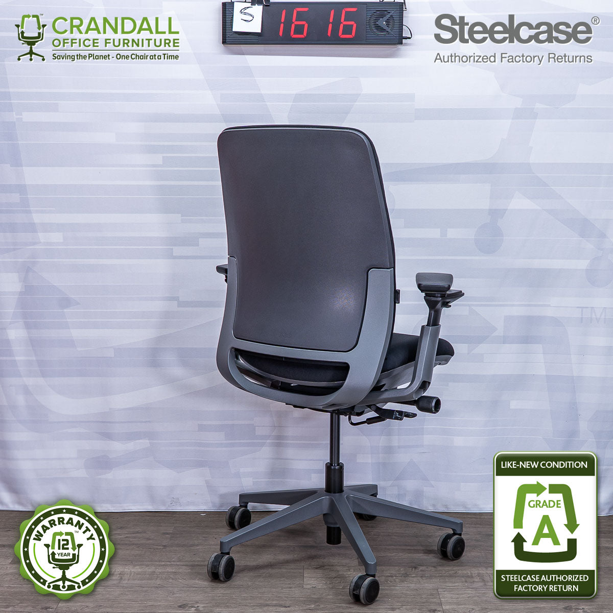 S-1616 - Steelcase Amia - Grade A