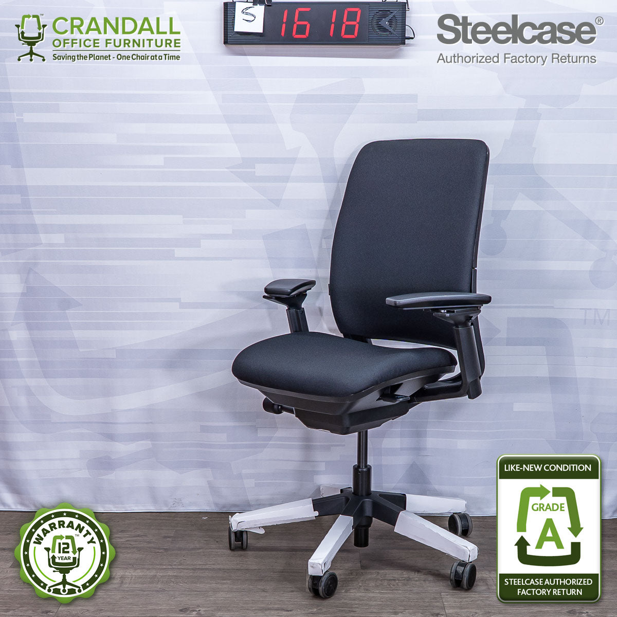 S-1618 - Steelcase Amia - Grade A