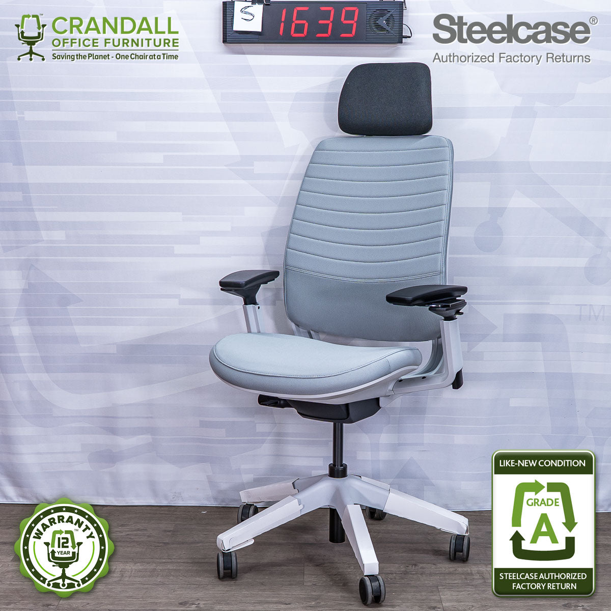 S-1639 - Steelcase Series 2 - Grade A