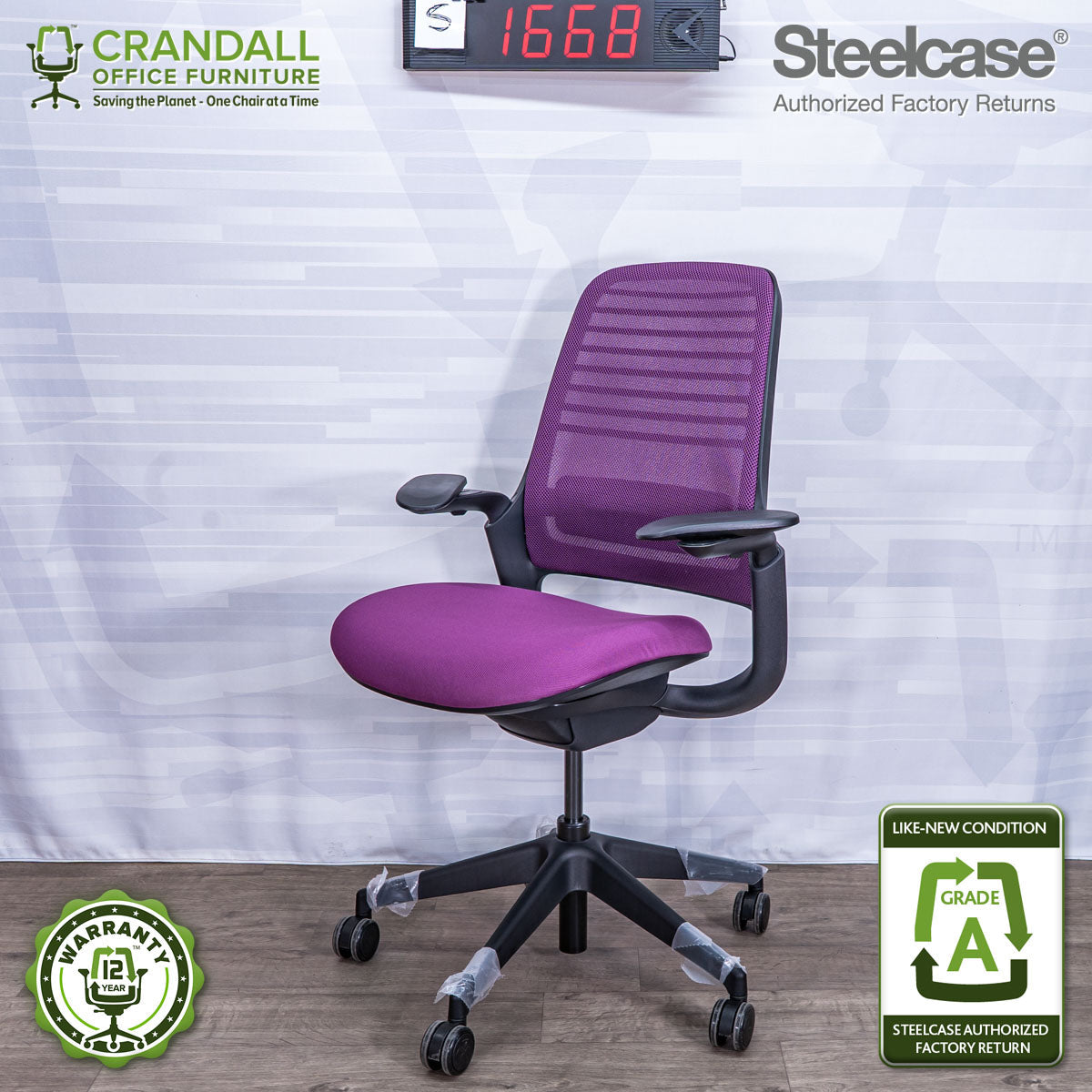 S-1668 - Steelcase Series 1 - Grade A