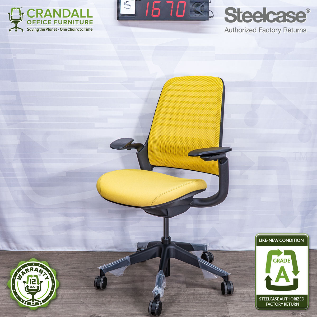 S-1670 - Steelcase Series 1 - Grade A