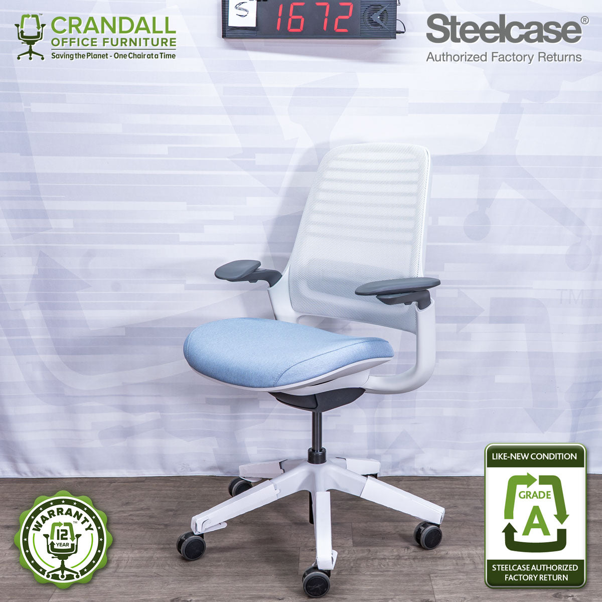 S-1672 - Steelcase Series 1 - Grade A
