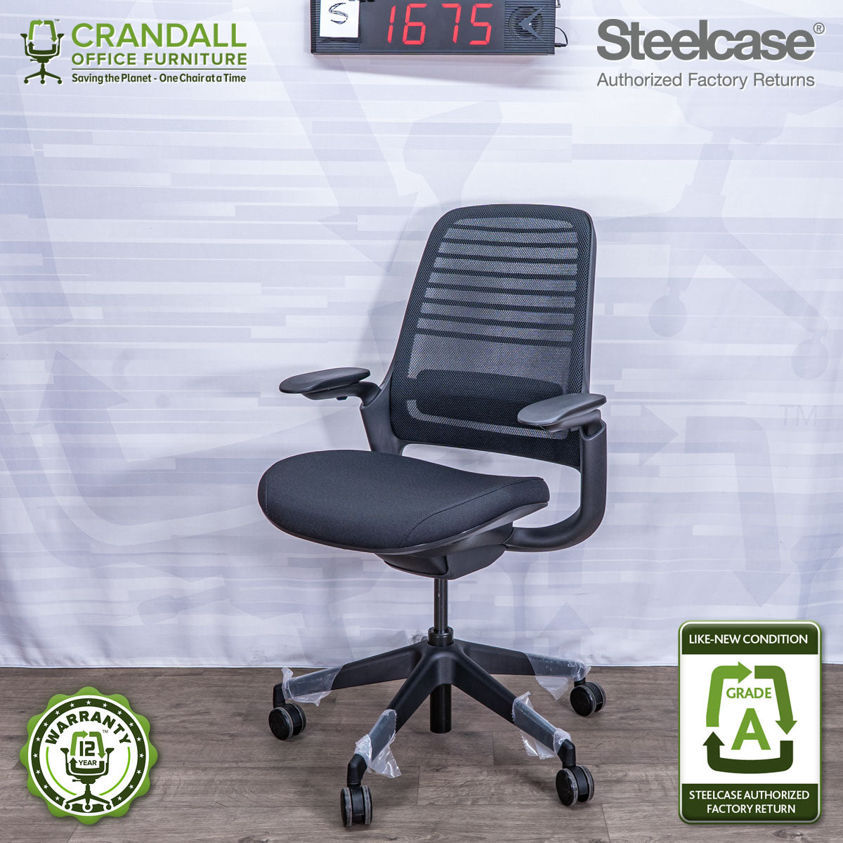 S-1675 - Steelcase Series 1 - Grade A