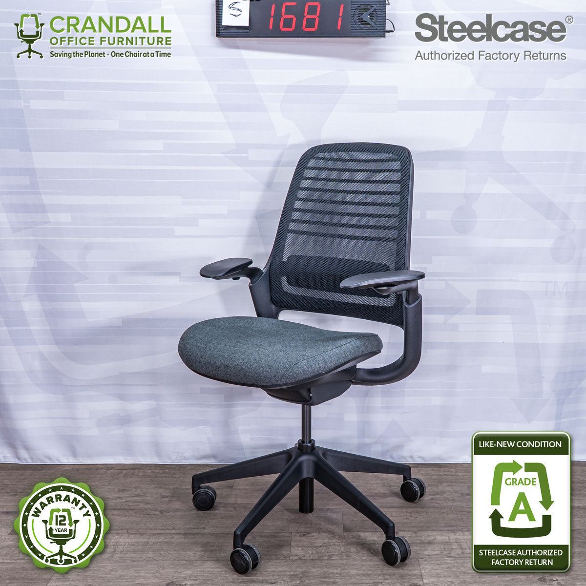 S-1681 - Steelcase Series 1 - Grade A