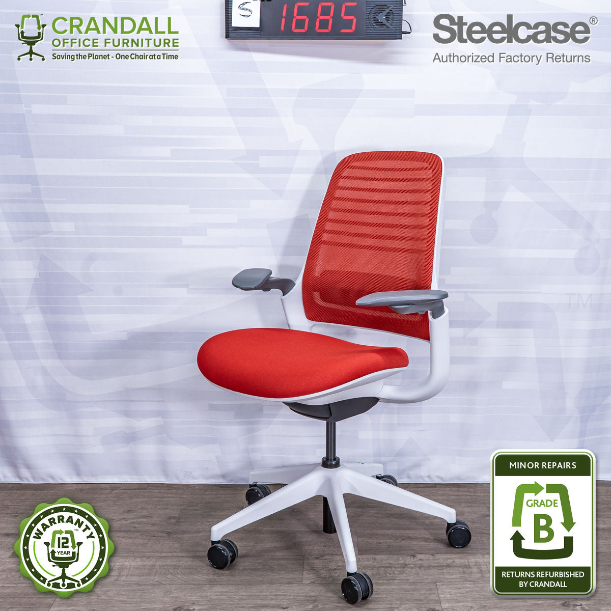 S-1685 - Steelcase Series 1 - Grade B