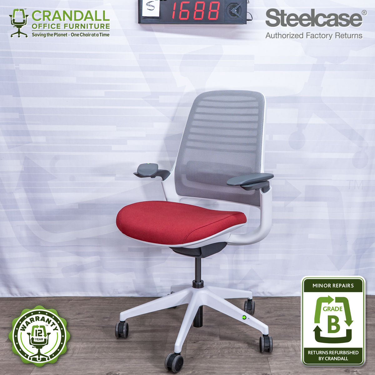 S-1688 - Steelcase Series 1 - Grade B