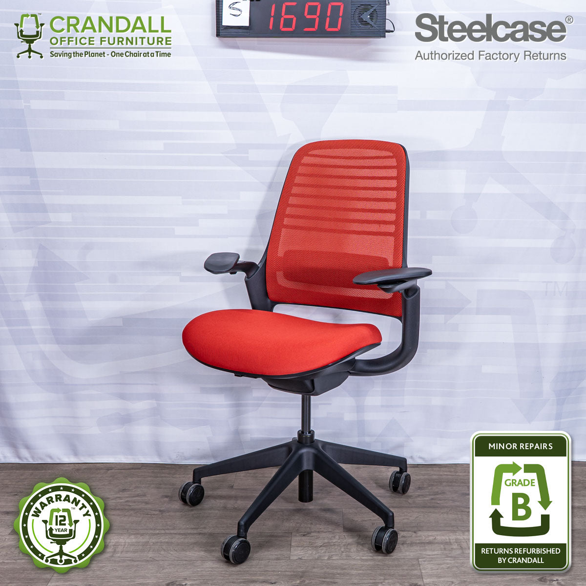 S-1690 - Steelcase Series 1 - Grade B