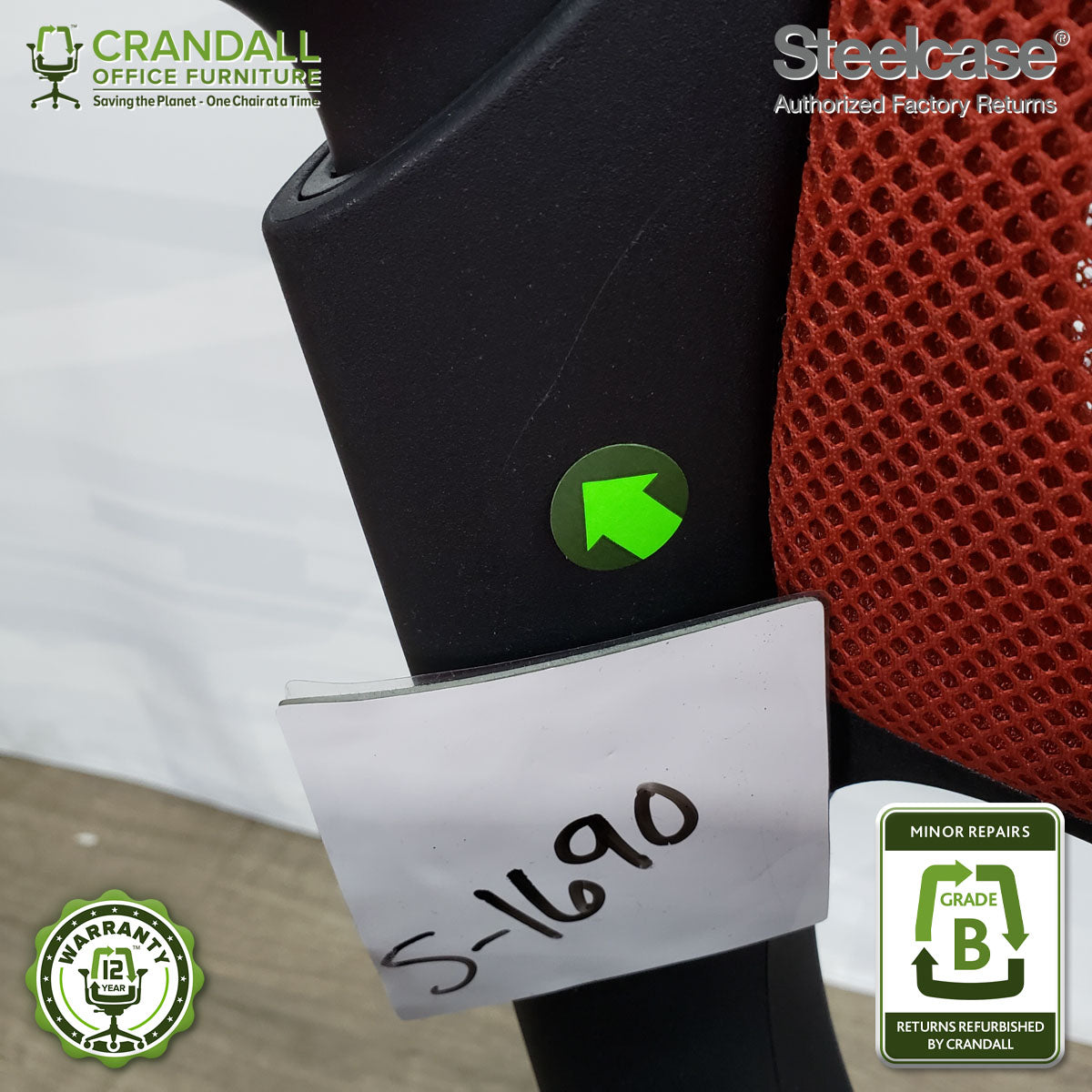 S-1690 - Steelcase Series 1 - Grade B