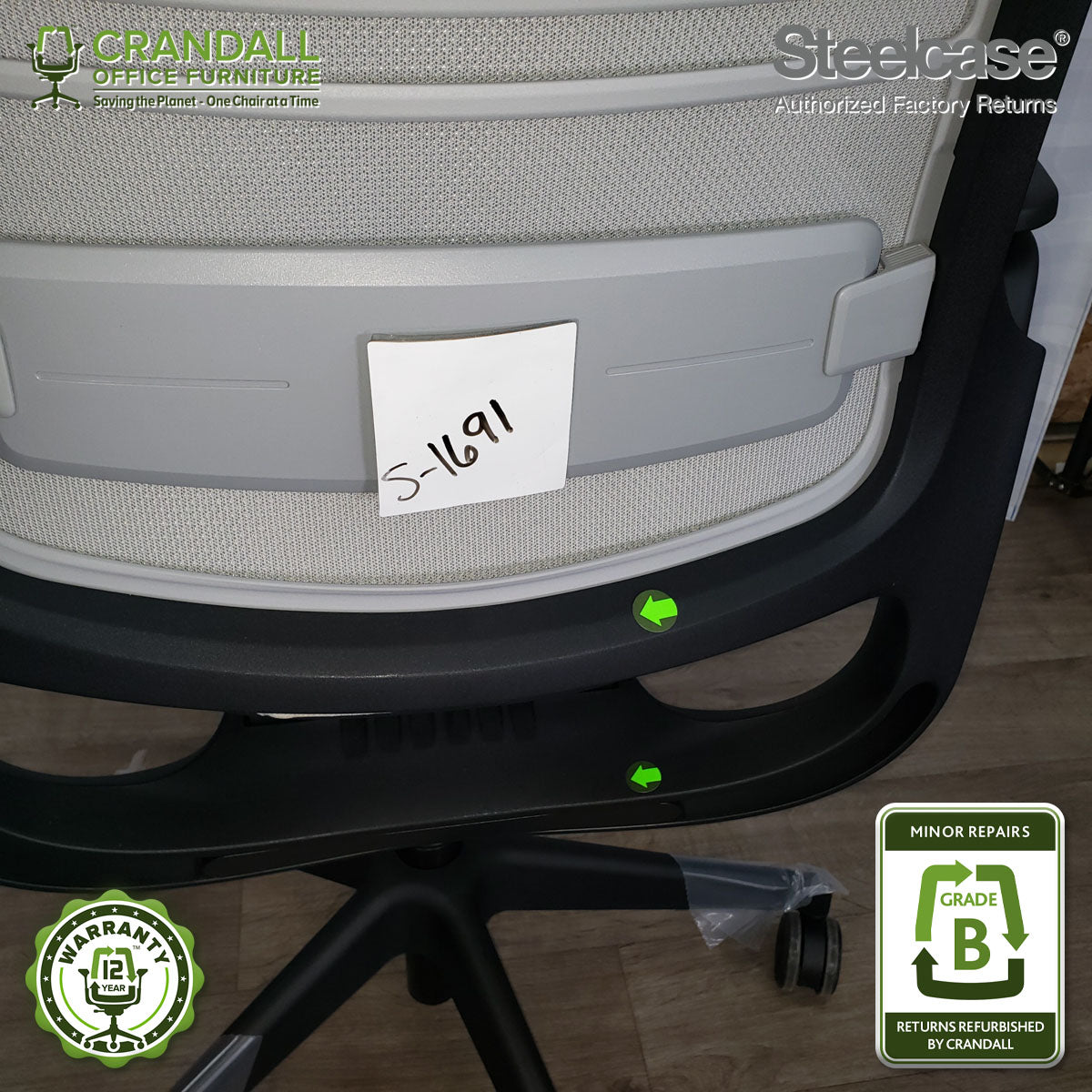 S-1691 - Steelcase Series 1 - Grade B