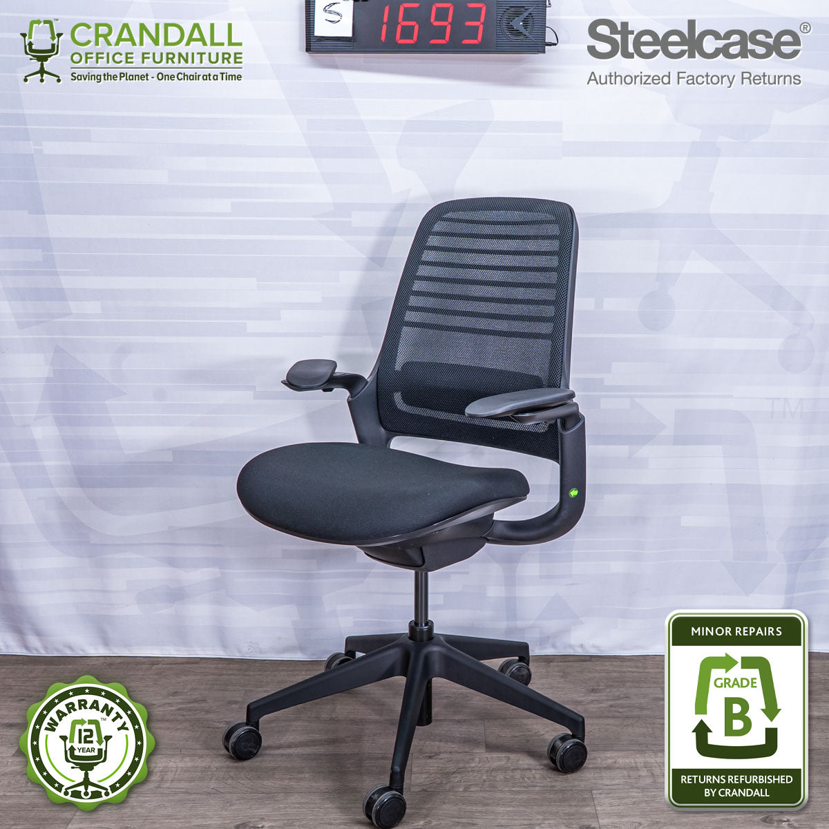 S-1693 - Steelcase Series 1 - Grade B