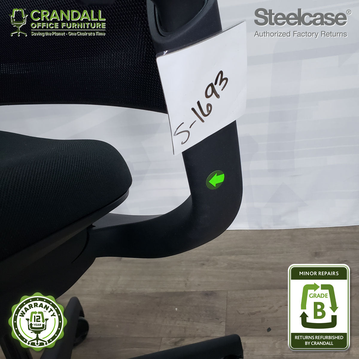 S-1693 - Steelcase Series 1 - Grade B