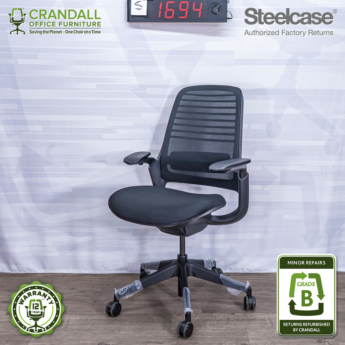 S-1694 - Steelcase Series 1 - Grade B