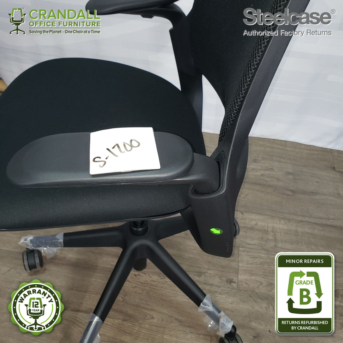 S-1700 - Steelcase Series 1 - Grade B