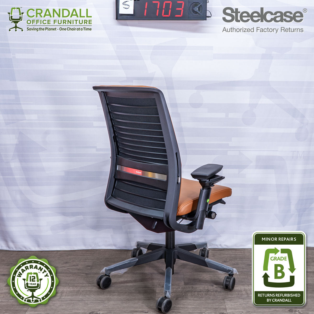 S-1703 - Steelcase V2 Think - Grade B
