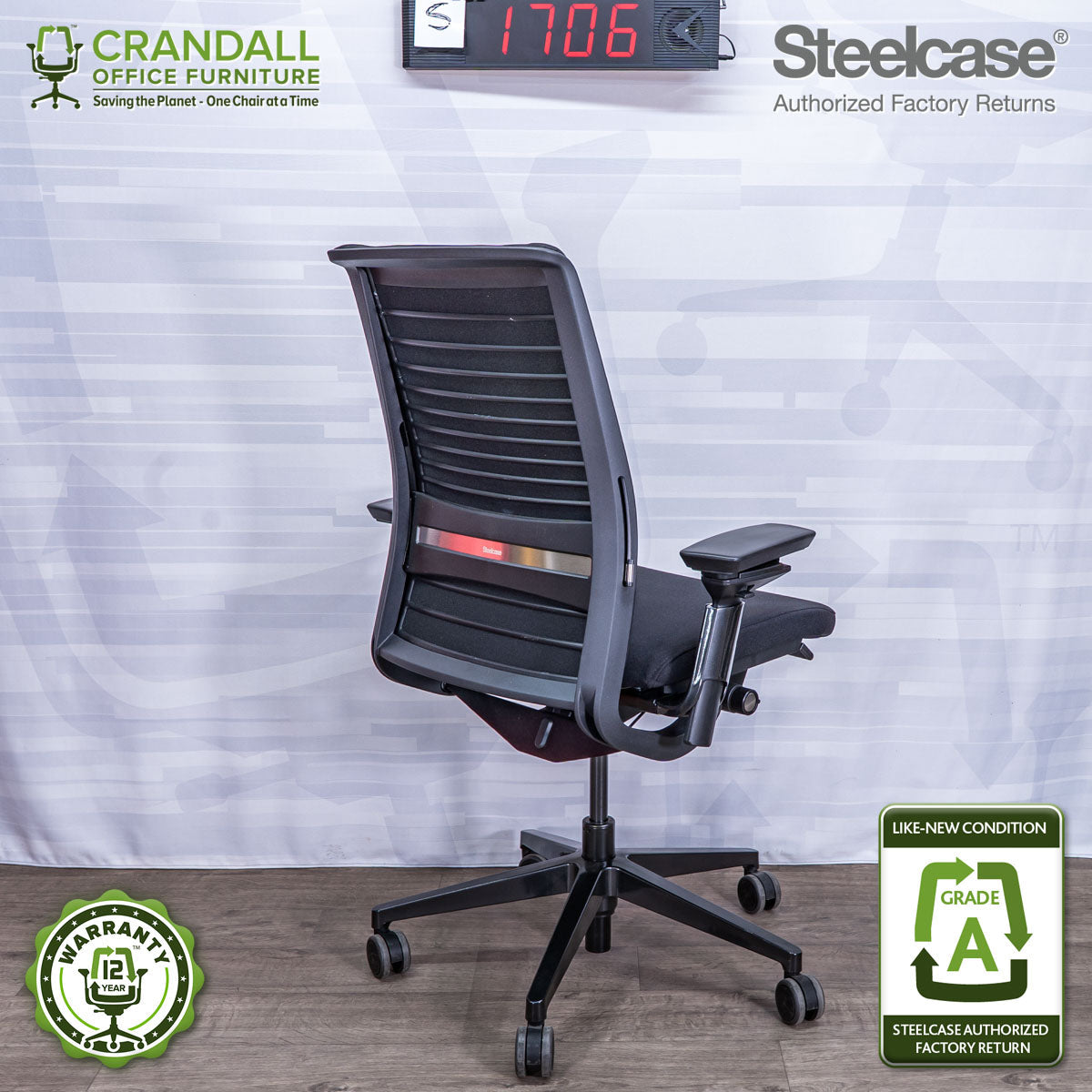 S-1706 - Steelcase V2 Think - Grade A