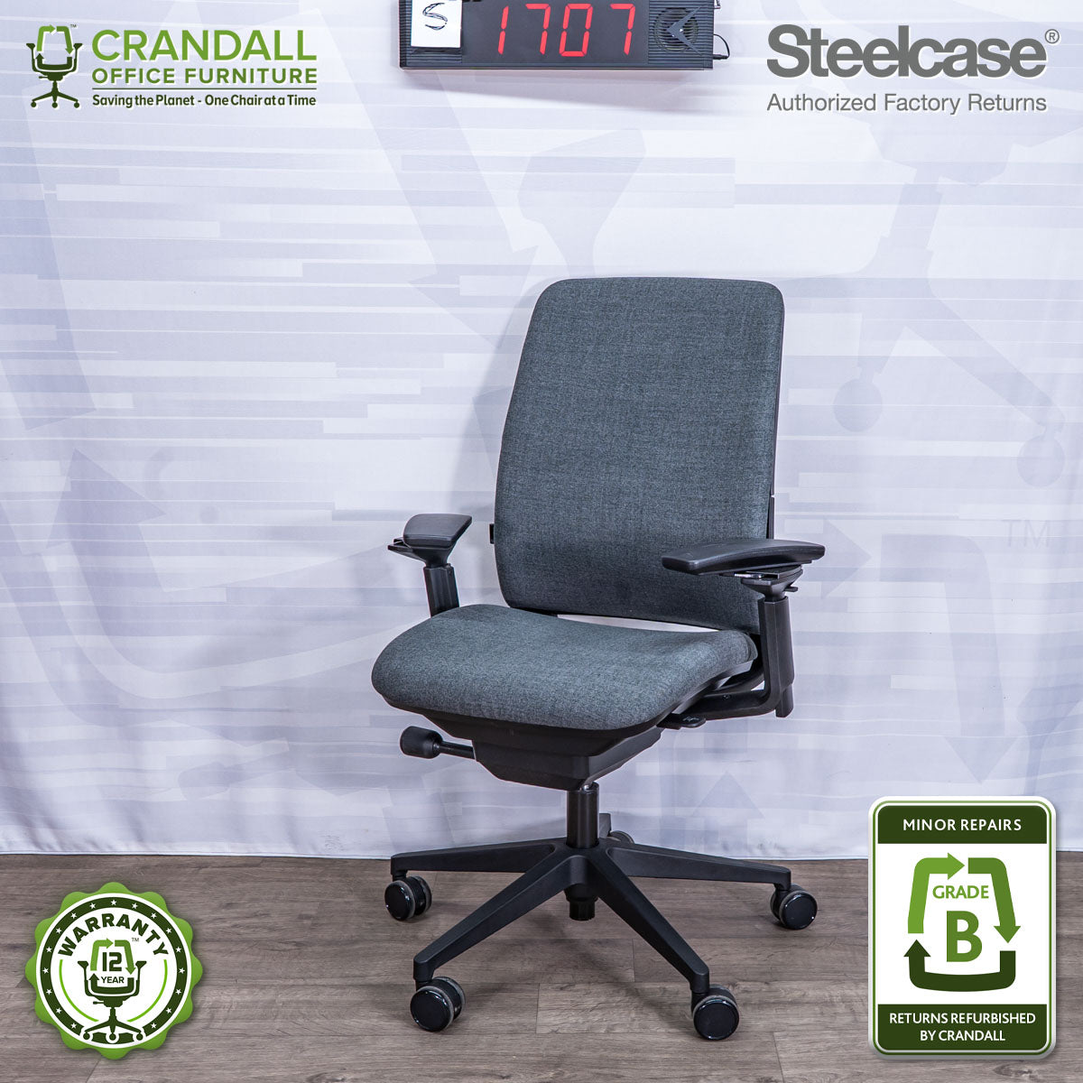 S-1707 - Steelcase Amia - Grade B