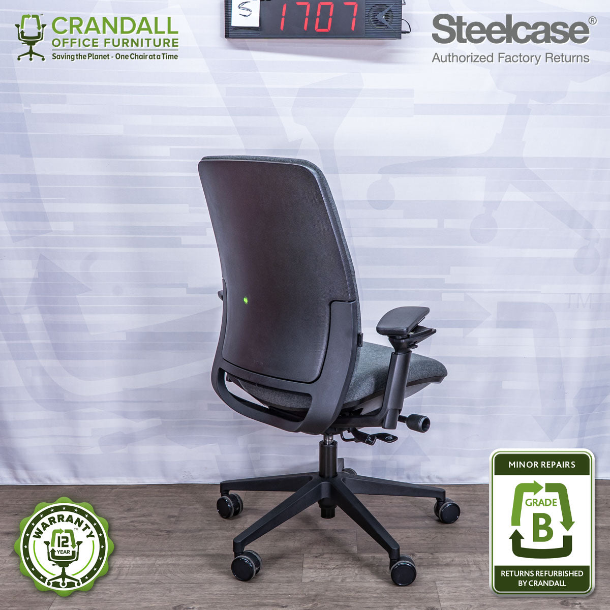 S-1707 - Steelcase Amia - Grade B