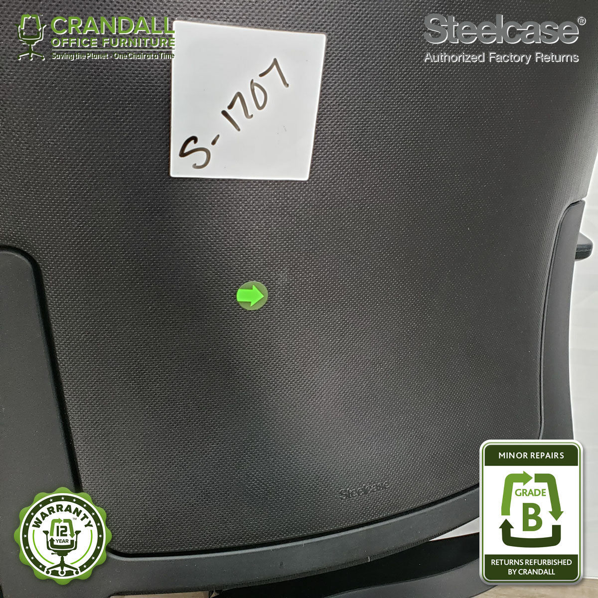 S-1707 - Steelcase Amia - Grade B