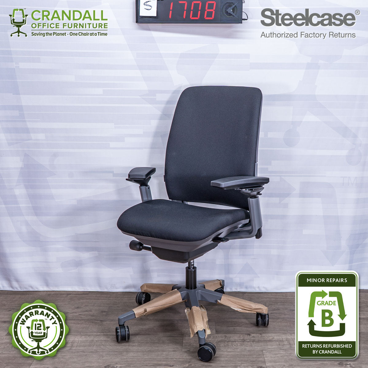 S-1708 - Steelcase Amia - Grade B