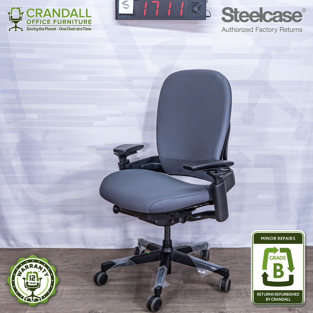 S-1711 - Steelcase Leap Plus - Grade B