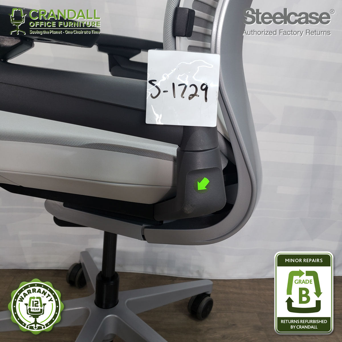 S-1729 - Steelcase Gesture - Grade B