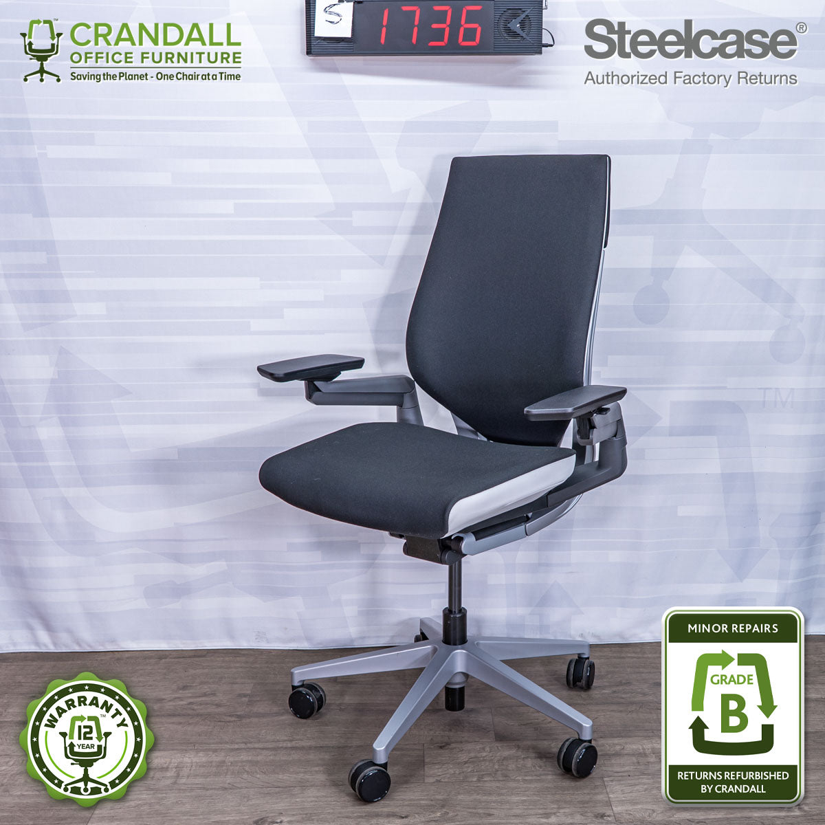 S-1736 - Steelcase Gesture - Grade B