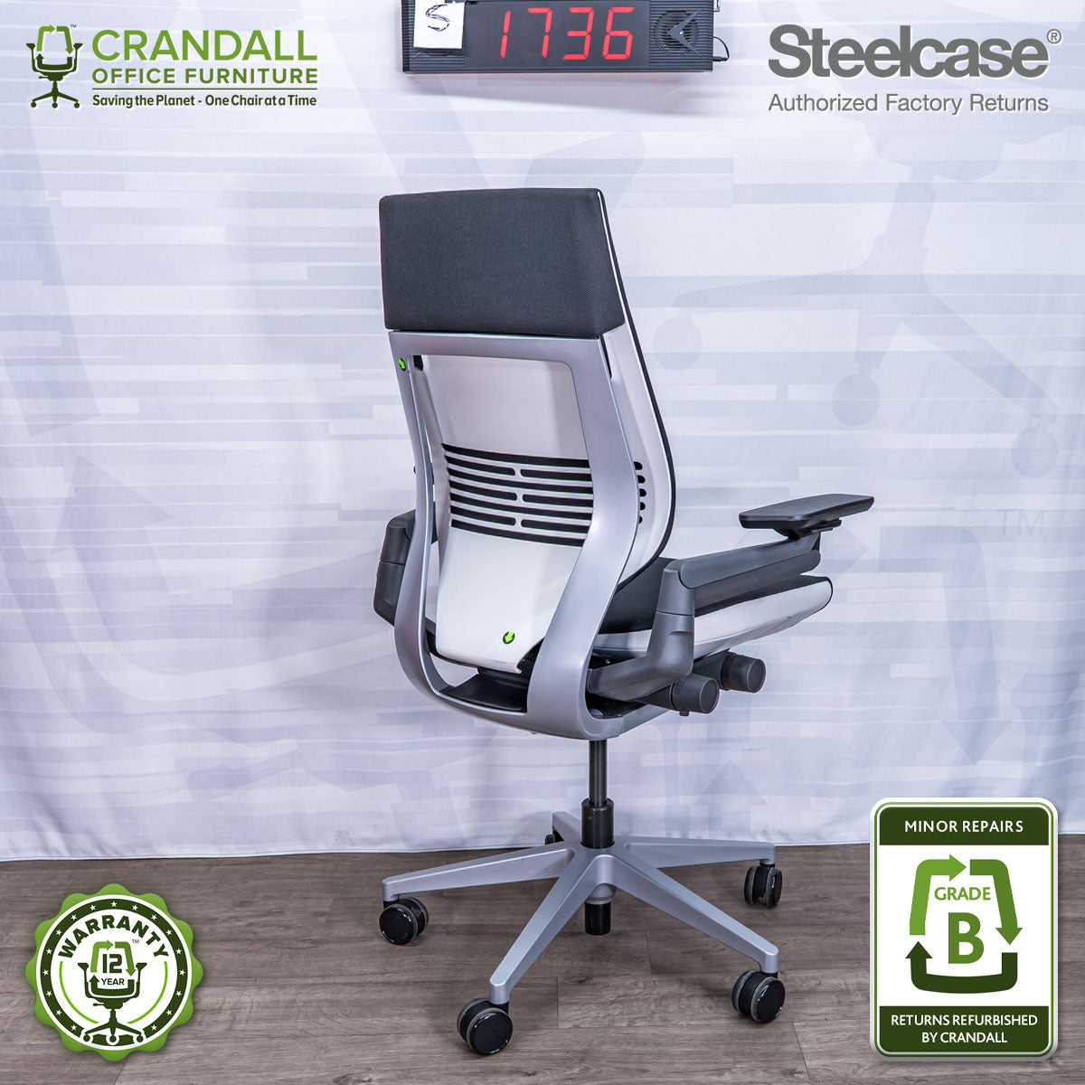 S-1736 - Steelcase Gesture - Grade B