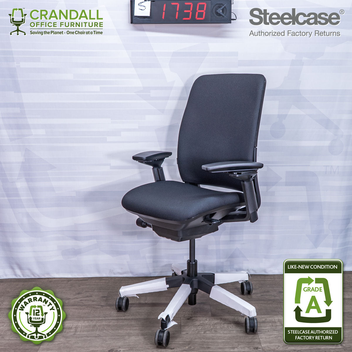 S-1738 - Steelcase Amia - Grade A