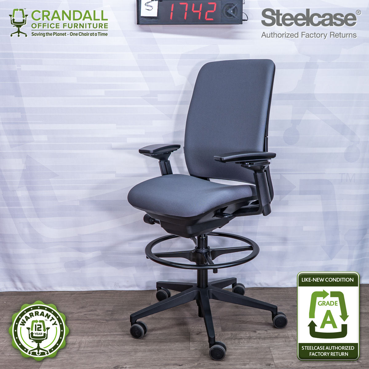 S-1742 - Steelcase Amia - Grade A