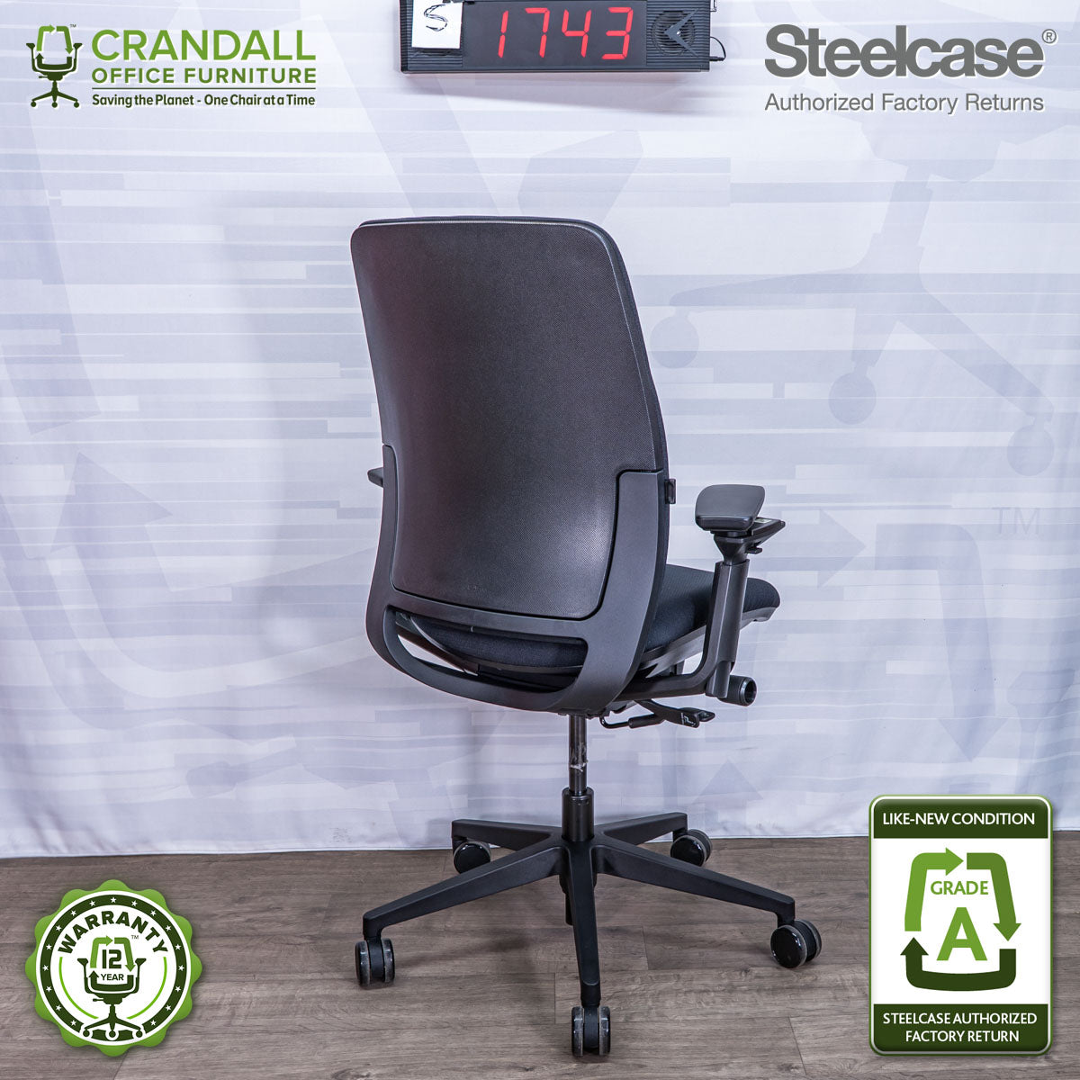 S-1743 - Steelcase Amia - Grade A