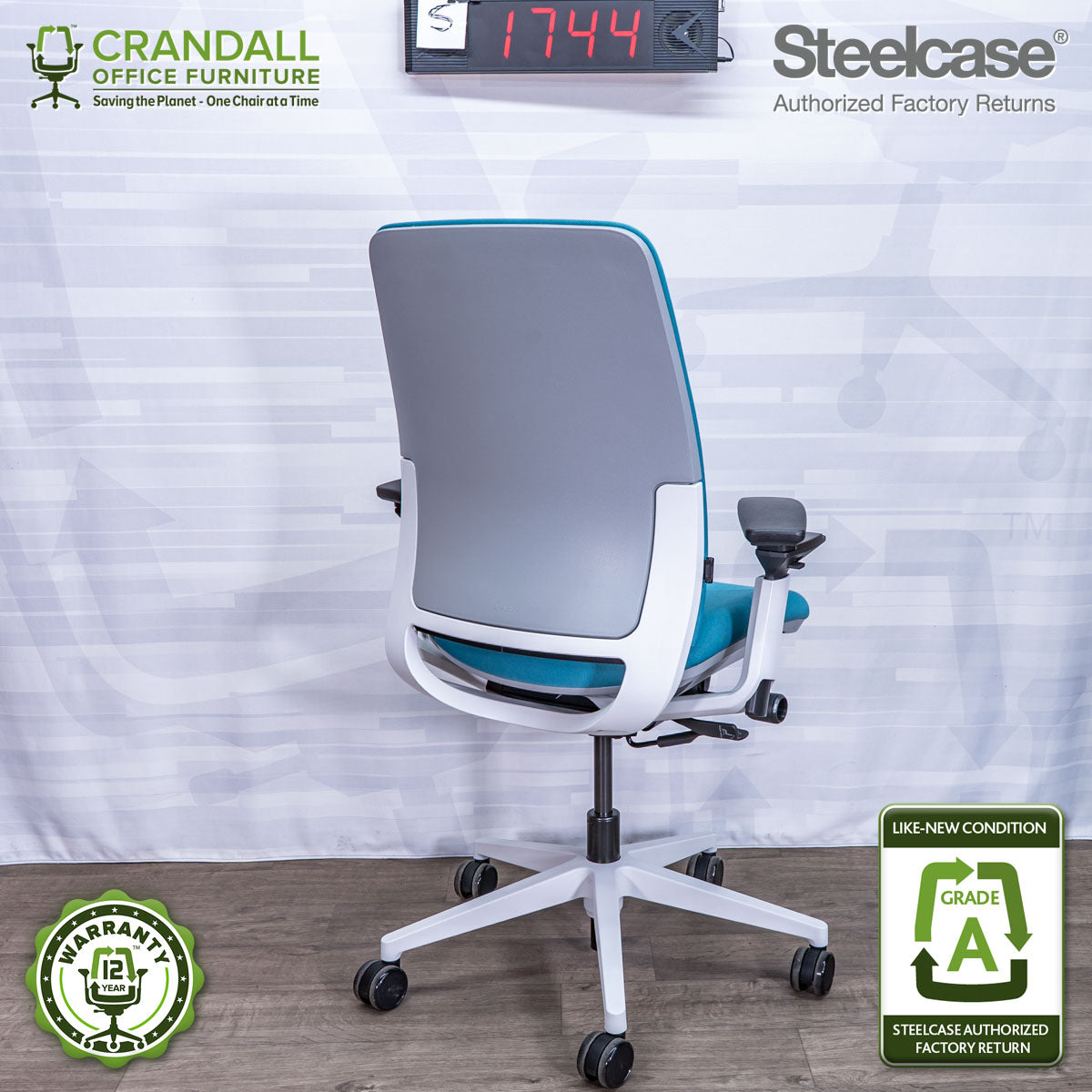 S-1744 - Steelcase Amia - Grade A