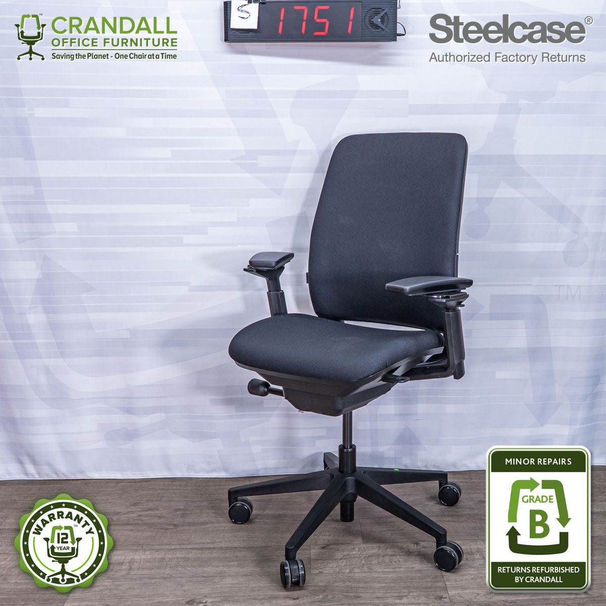 S-1751 - Steelcase Amia - Grade B