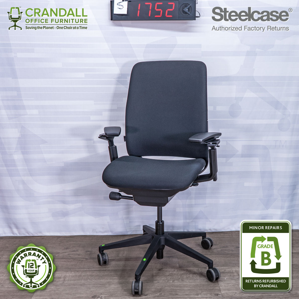 S-1752 - Steelcase Amia - Grade B
