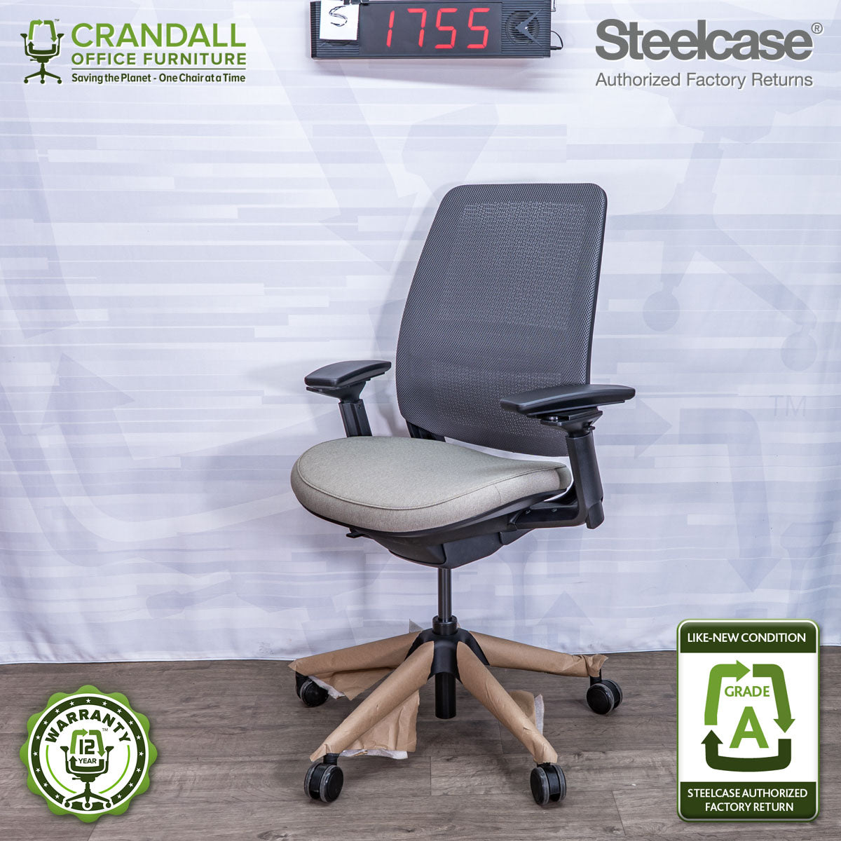 S-1755 - Steelcase Series 2 - Grade A
