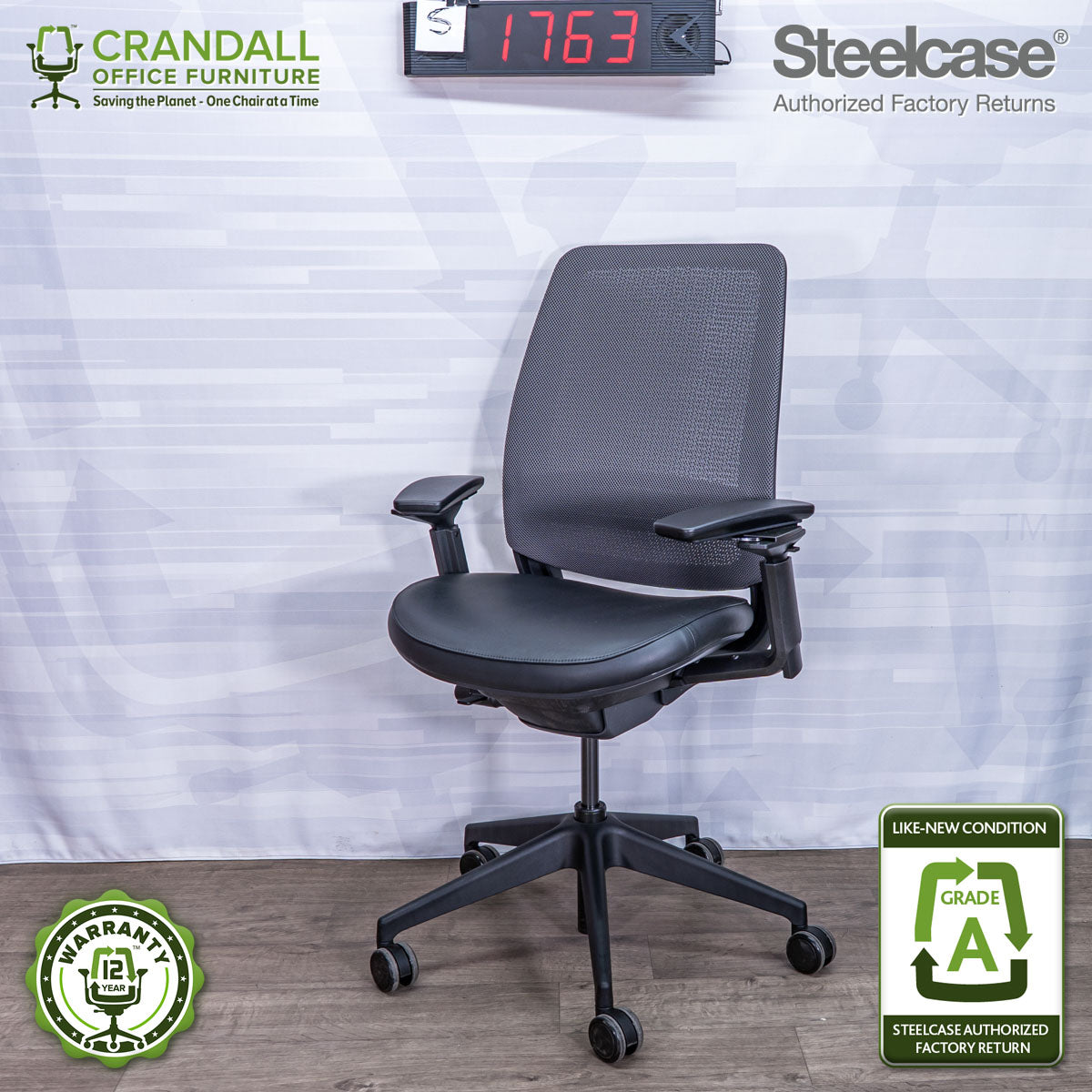 S-1763 - Steelcase Series 2 - Grade A