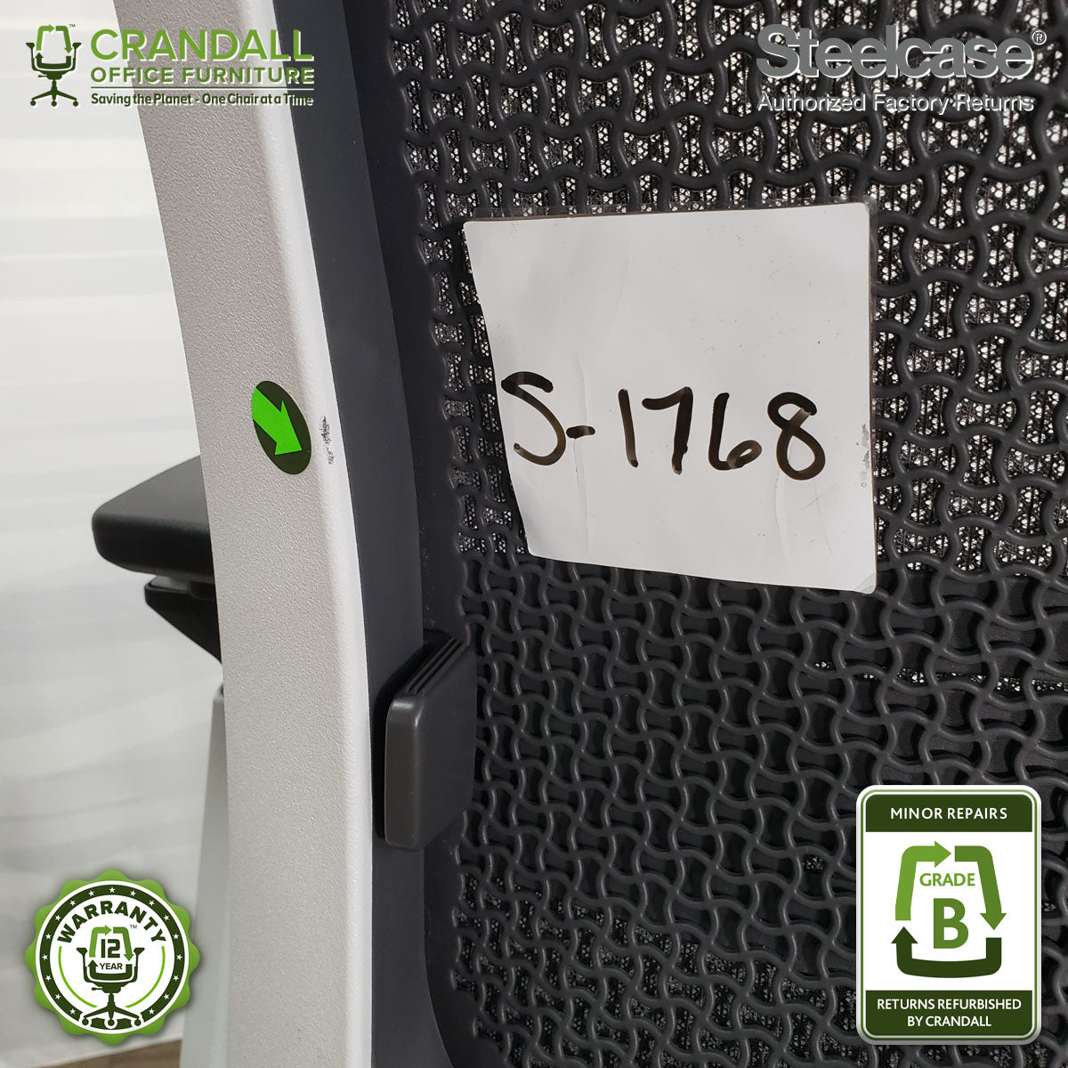 S-1768 - Steelcase Series 2 - Grade B