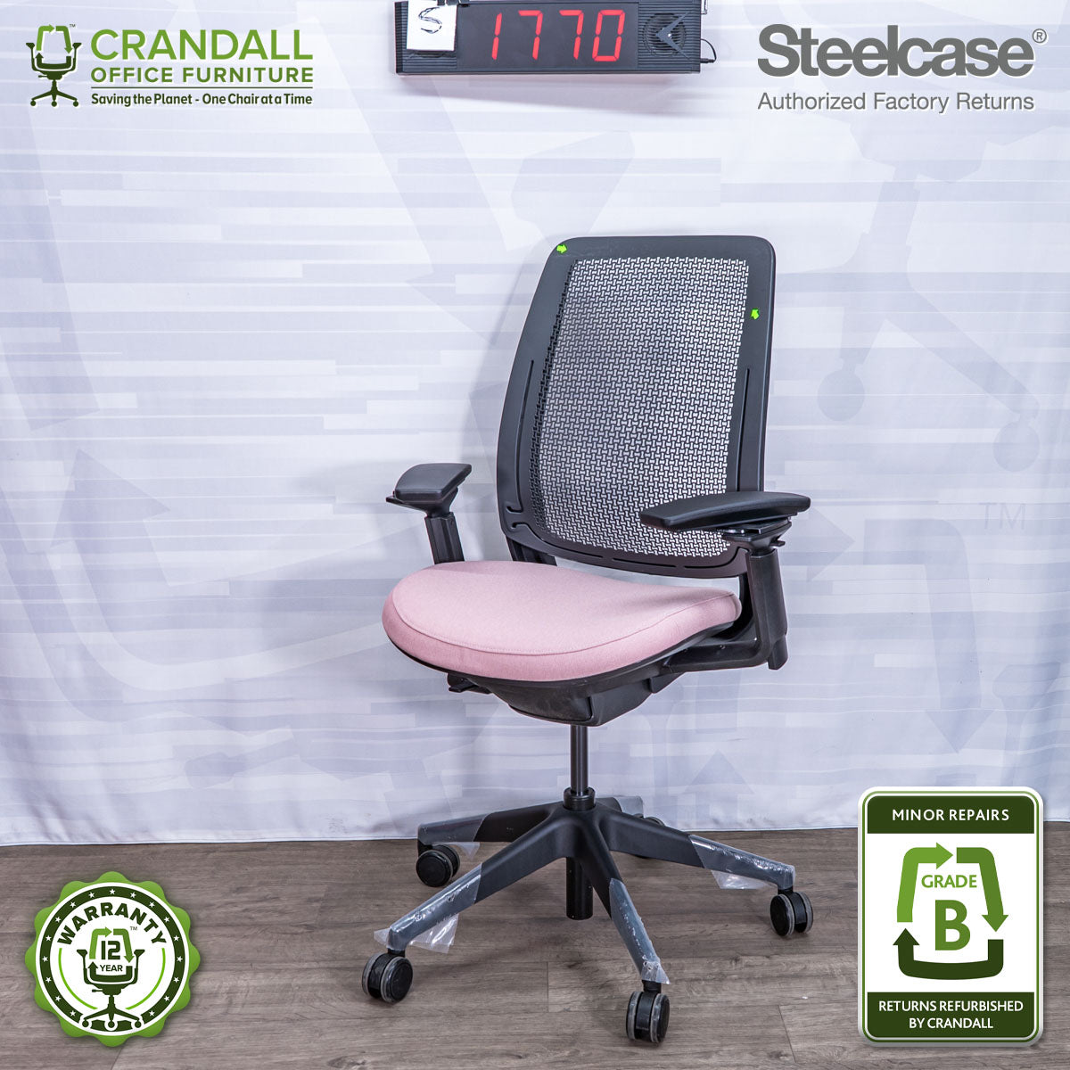 S-1770 - Steelcase Series 2 - Grade B