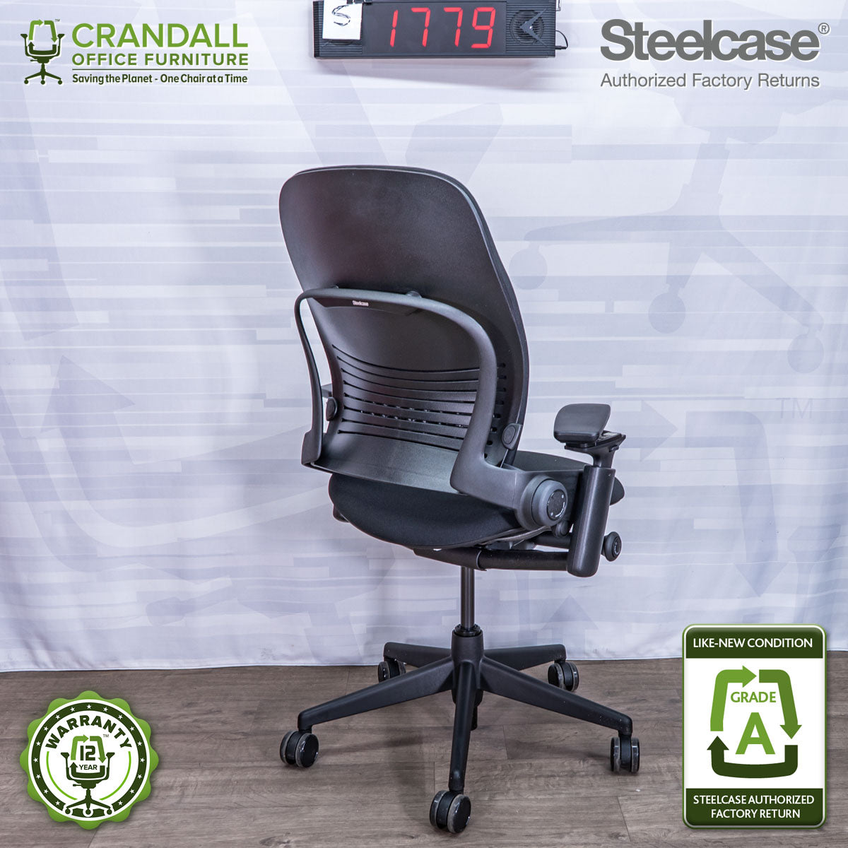 S-1779 - Steelcase V2 Leap - Grade A