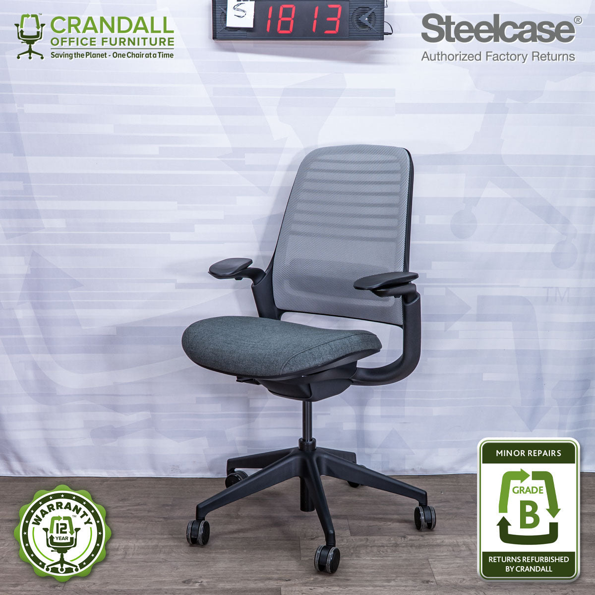 S-1813 - Steelcase Series 1 - Grade B